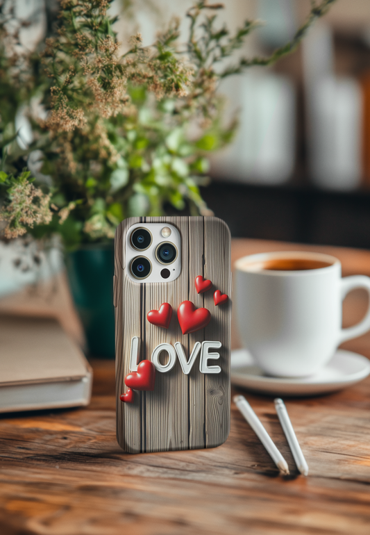 3D Love Wood