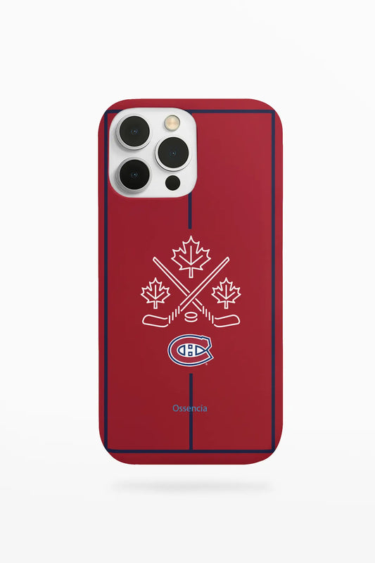 coque motif Les canadiens pour iPhone et Galaxy