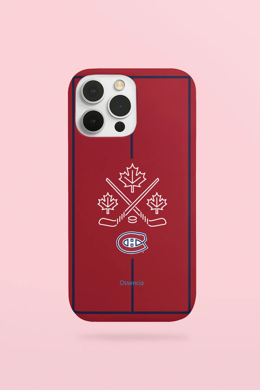 coque motif Les canadiens pour iPhone et Galaxy