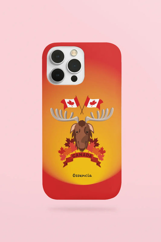 coque motif Moose Majesté pour iPhone et galaxy