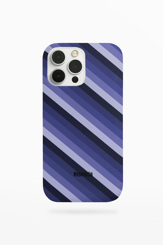 coque ossencia motif diagonal flow Ossecia pour iPhone et Galaxy