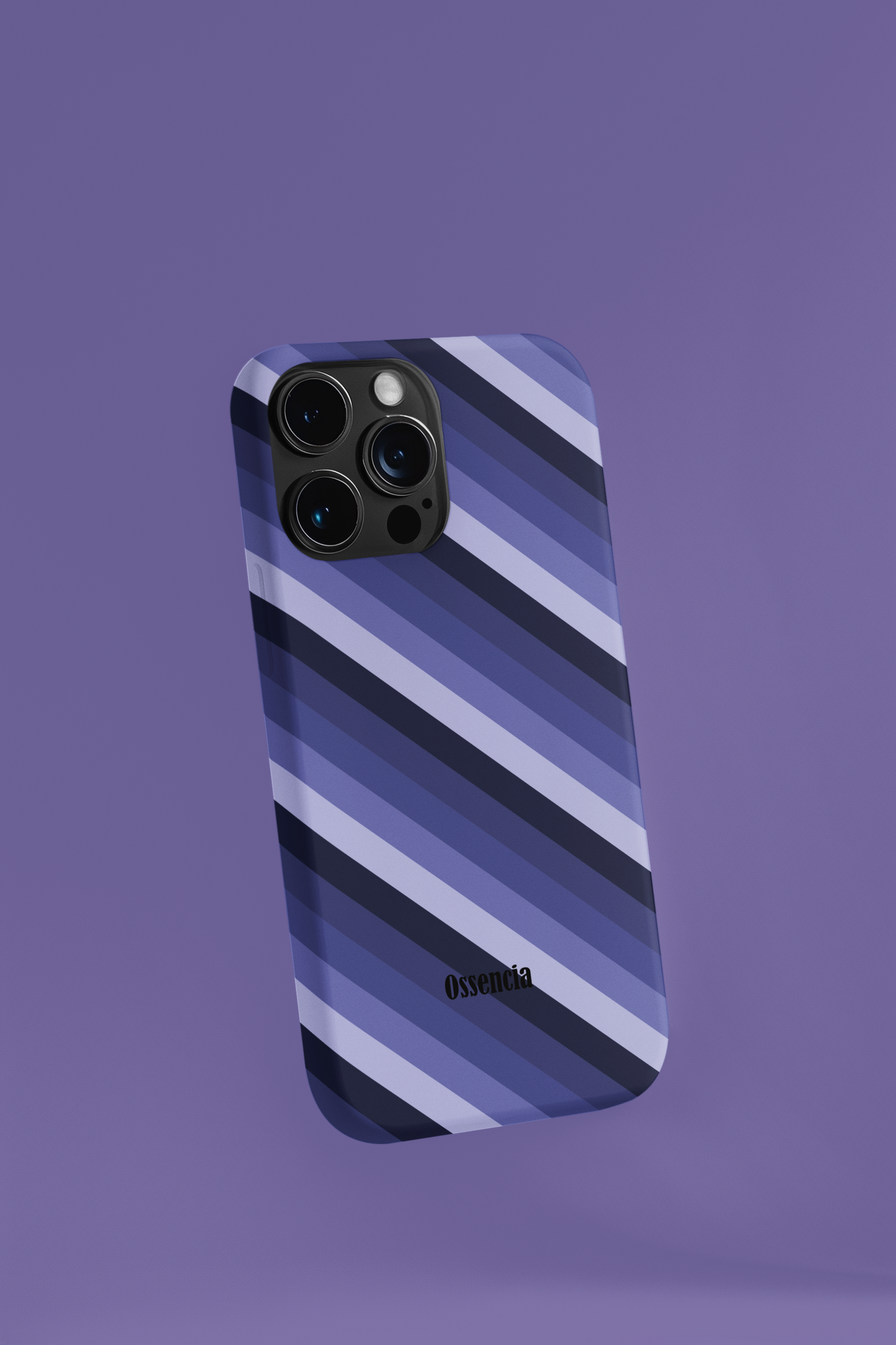 coque ossencia motif diagonal flow Ossecia pour iPhone et Galaxy