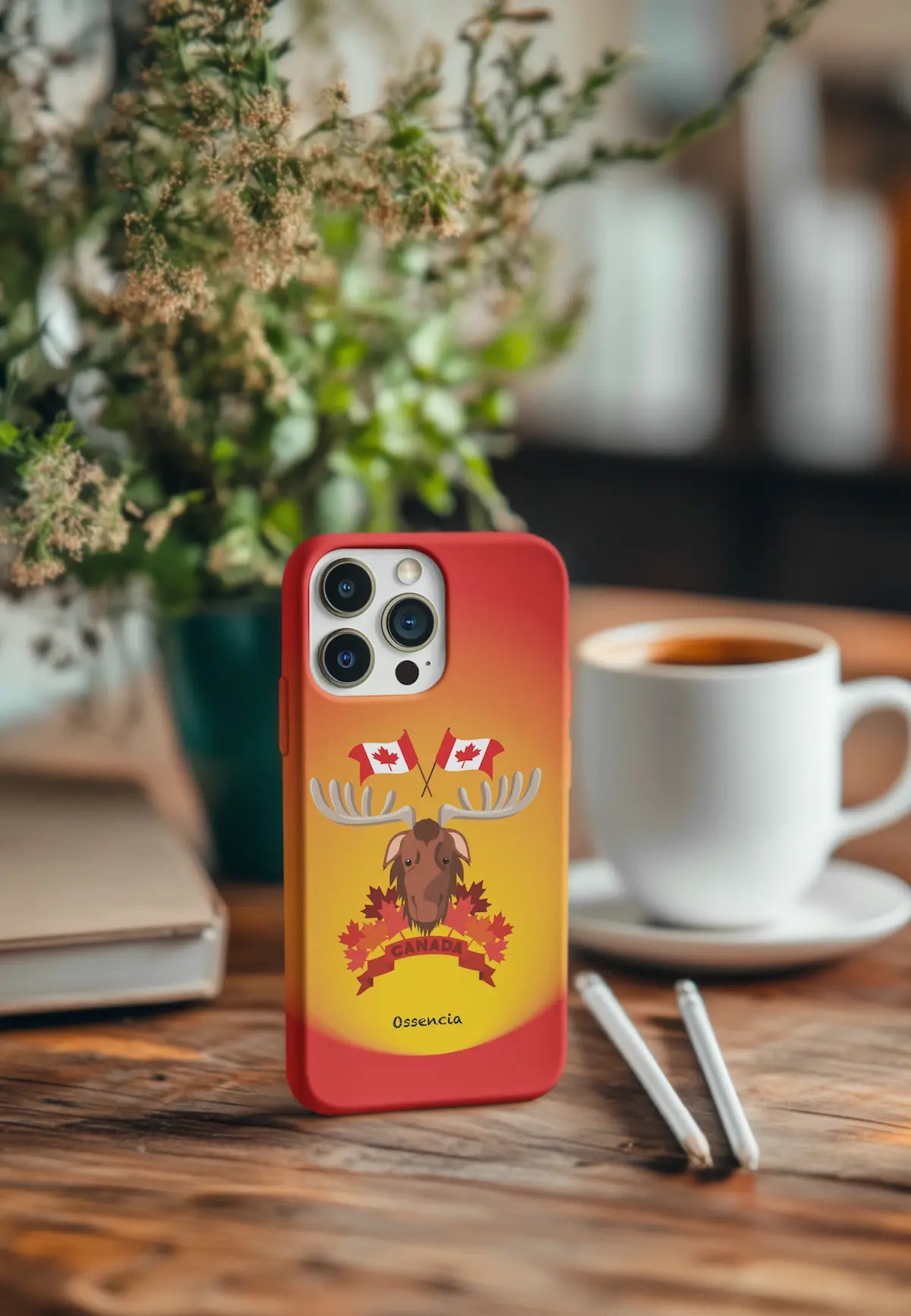 coque motif Moose Majesté pour iPhone et galaxy