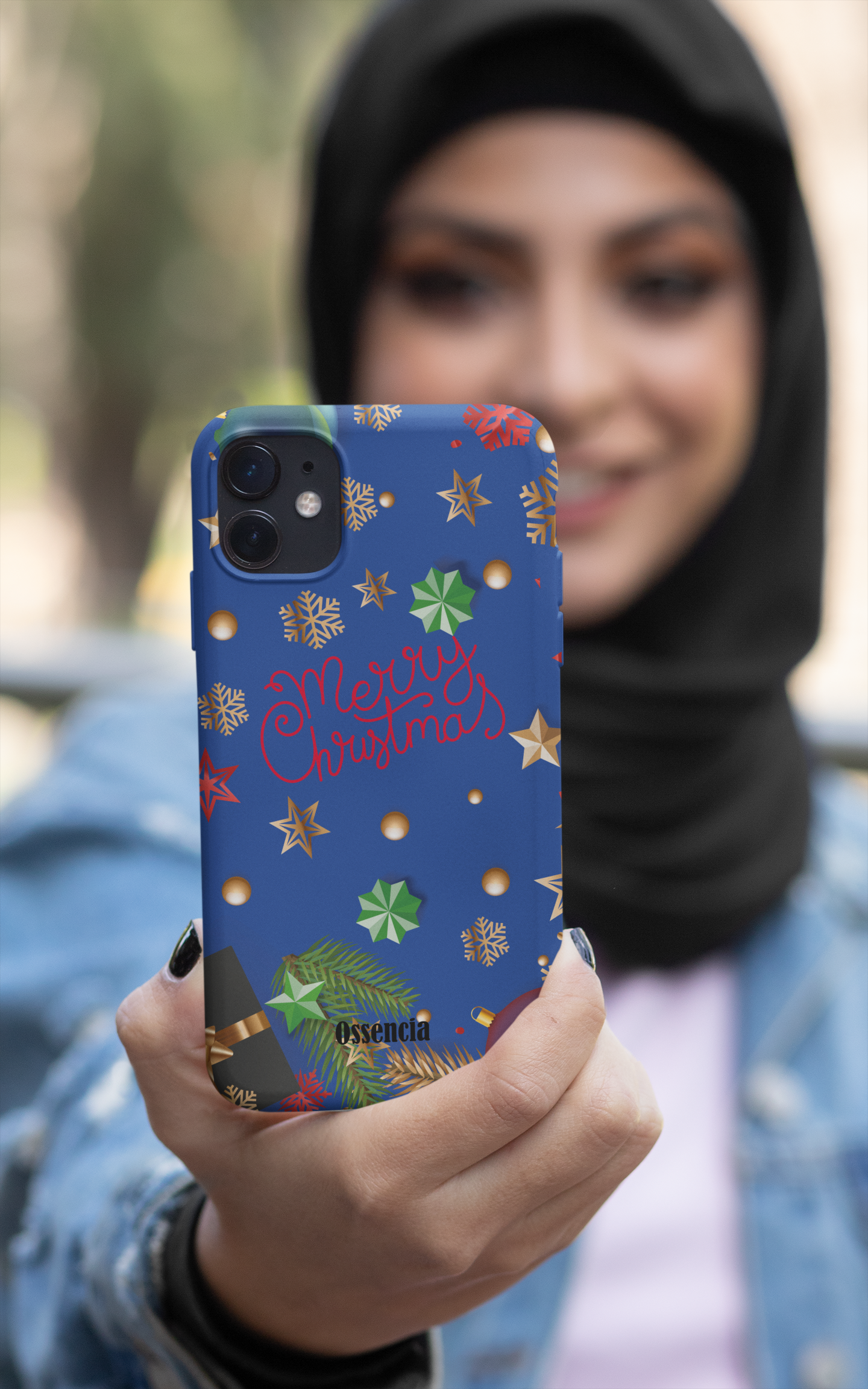 Merry christmas (bleu nuit)